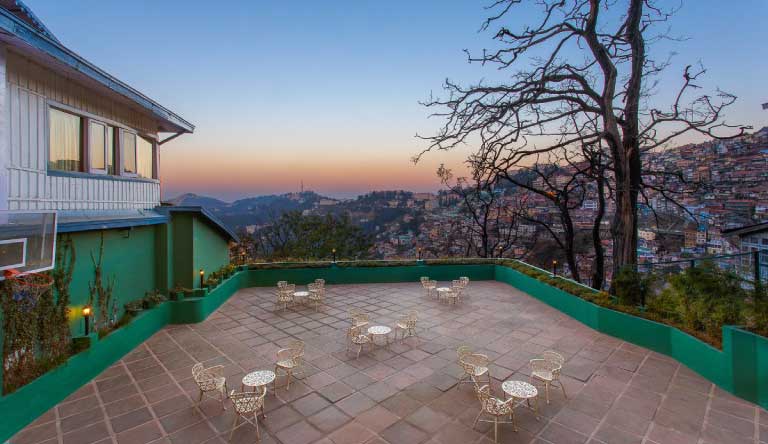 Clarkes Hotel-Shimla-Terrace